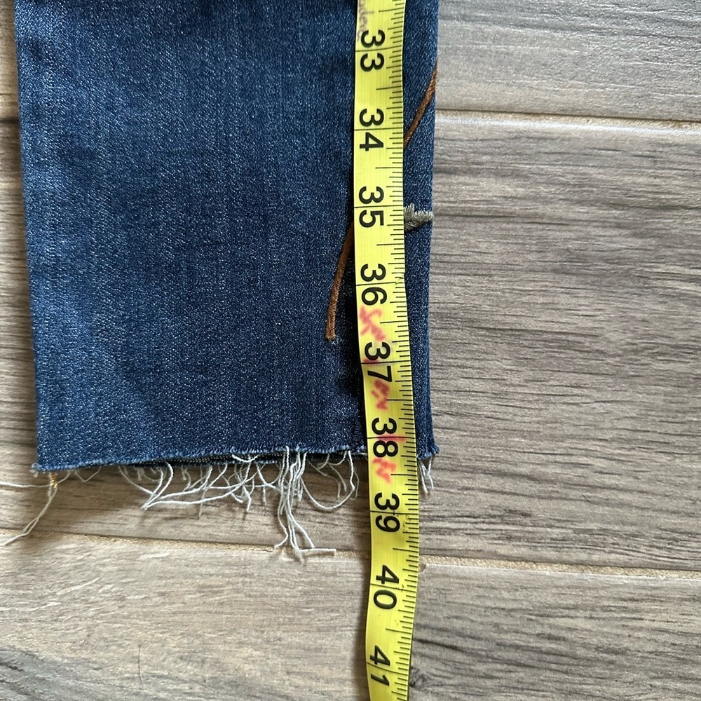 DRIFTWOOD Blue Skinny Jeans with Elegant Detailing - Picture 10 of 14